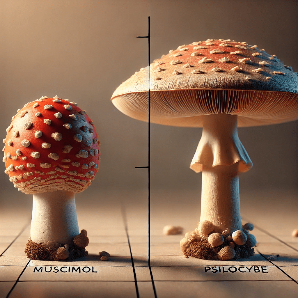 Muscimol vs Psilocybe: Key Differences Explained