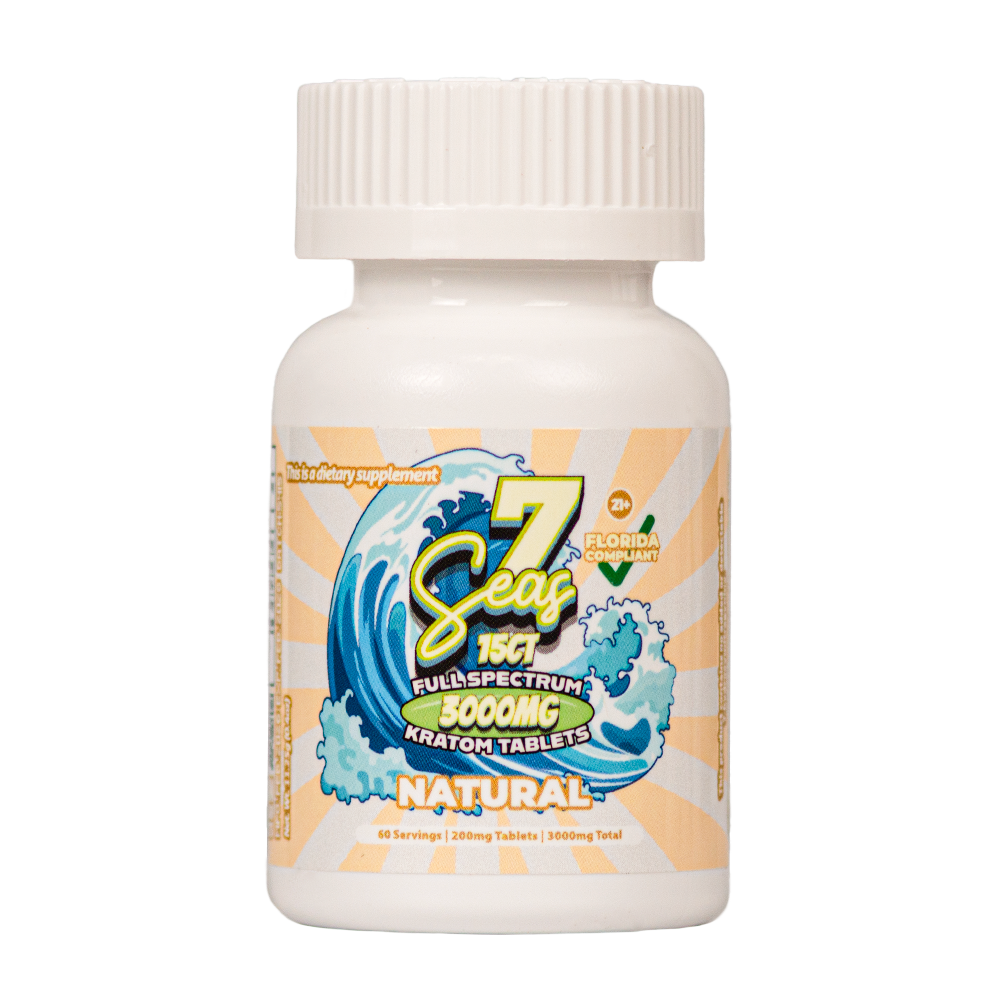 7 Seas Full Spectrum Kratom Tablets