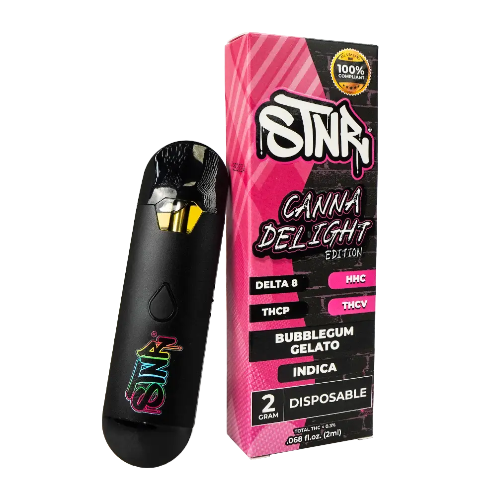 Buy Canna Delight 2 Gram THCP HHC THCV Carts 2000mg | STNR Buy Canna Delight 2 Gram THCP HHC THCV Carts 2000mg | STNR