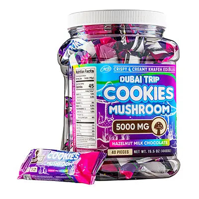 Dubai Trip Cookies Mushroom 5000MG