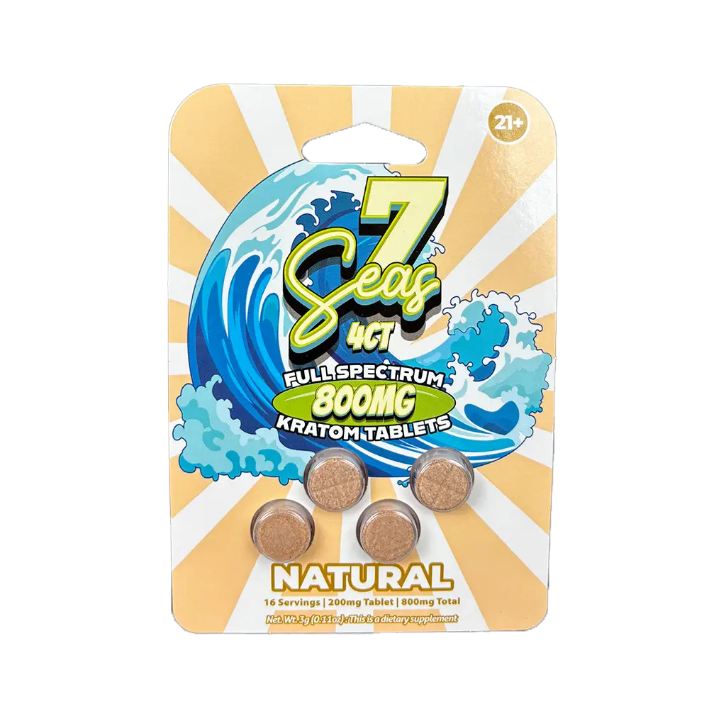 7 Seas Full Spectrum Kratom Tablets