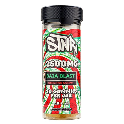2500mg Gummies | Delta 8 & 9 | 125 mg Each