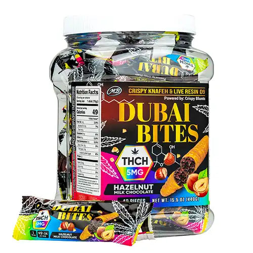 Dubai Bites | Crispy Knafeh & Live Resin D9 & THCH