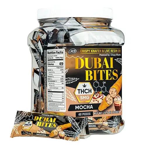 Dubai Bites | Crispy Knafeh & Live Resin D9 & THCH