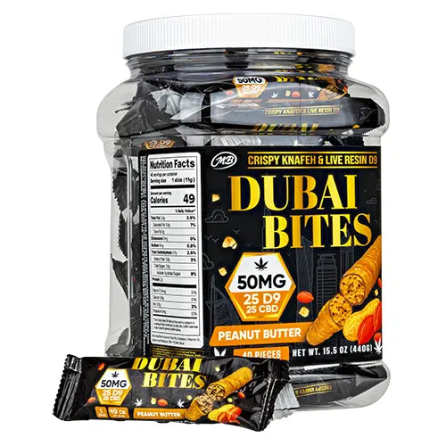 Dubai Bites - Crispy Knafeh & Live Resin D9