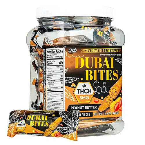 Dubai Bites | Crispy Knafeh & Live Resin D9 & THCH
