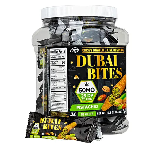 Dubai Bites - Crispy Knafeh & Live Resin D9