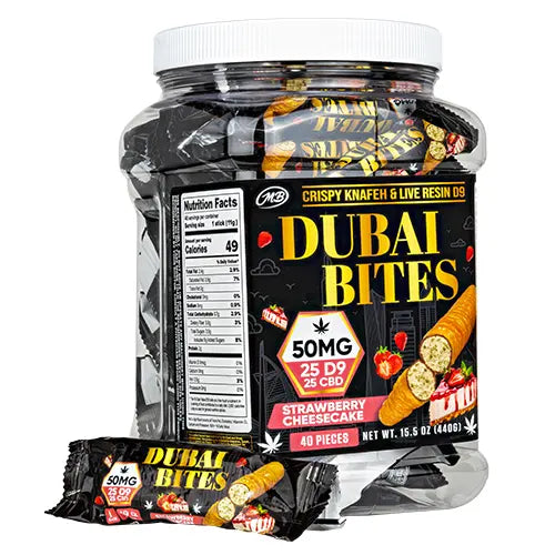 Dubai Bites - Crispy Knafeh & Live Resin D9