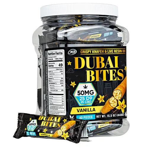 Dubai Bites | Crispy Knafeh & Live Resin | Delta 9 | CBD
